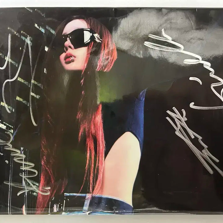 (비매) 에스파 Drama 윈터버전 친필 앨범 싸인 앨범 사인 앨범