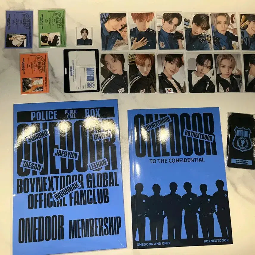 보이넥스트도어 멤버십 키트2기(포토카드.포토북.키링.뱃지)