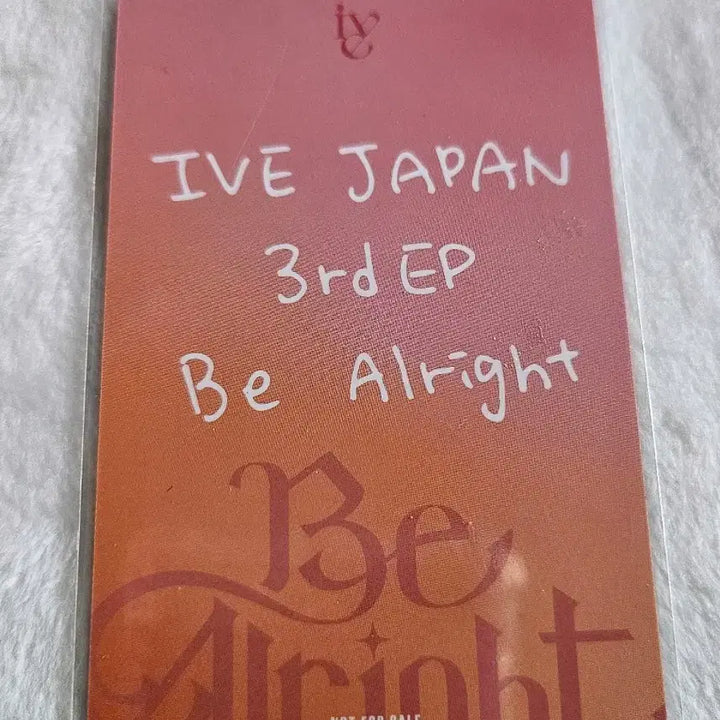 아이브 오사카 팬사인회 한정 이서 특전 덤많이 드려요 >_<//@