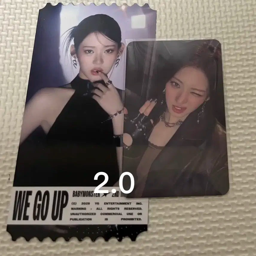 베이비몬스터 팝업 멤버십 로라 포카 입장티켓 양도