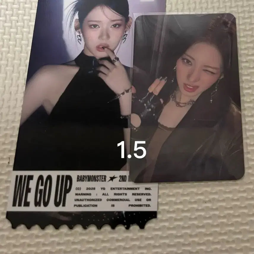 베이비몬스터 팝업 멤버십 로라 포카 입장티켓 양도