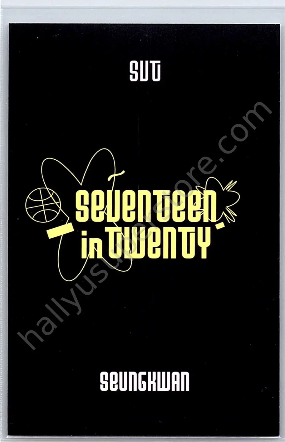 SEVENTEEN - Seungkwan - 6th Global Membership Kit - 2021 membership photocard set