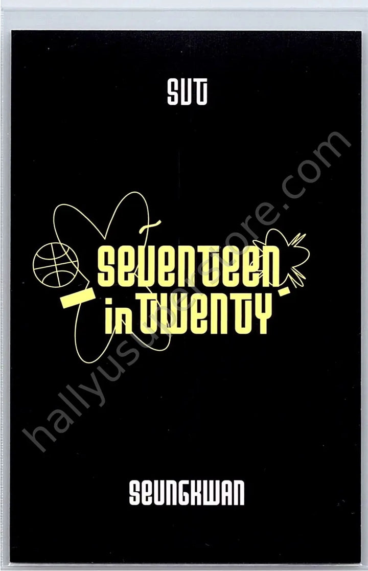 SEVENTEEN - Seungkwan - 6th Global Membership Kit - 2021 membership photocard set