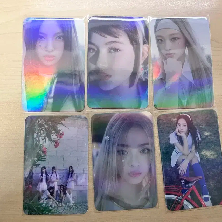 (일괄)뉴진스 겟업 알라딘 특전 포카