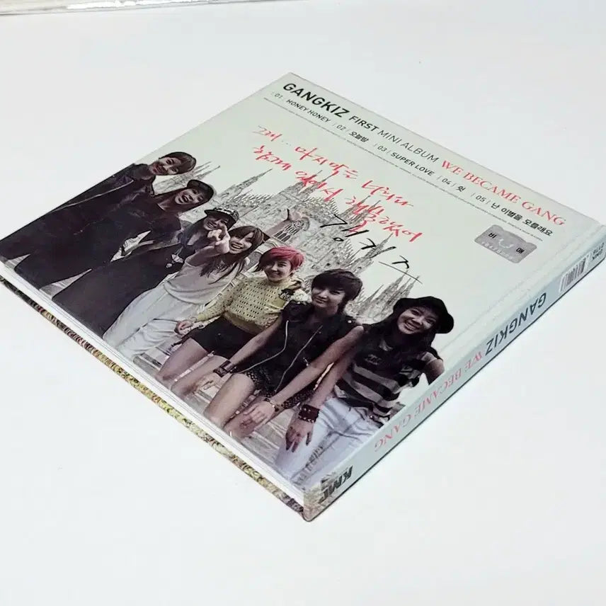 [친필싸인반]희귀반 GANGKIZ(갱키즈) 1st 미니앨범