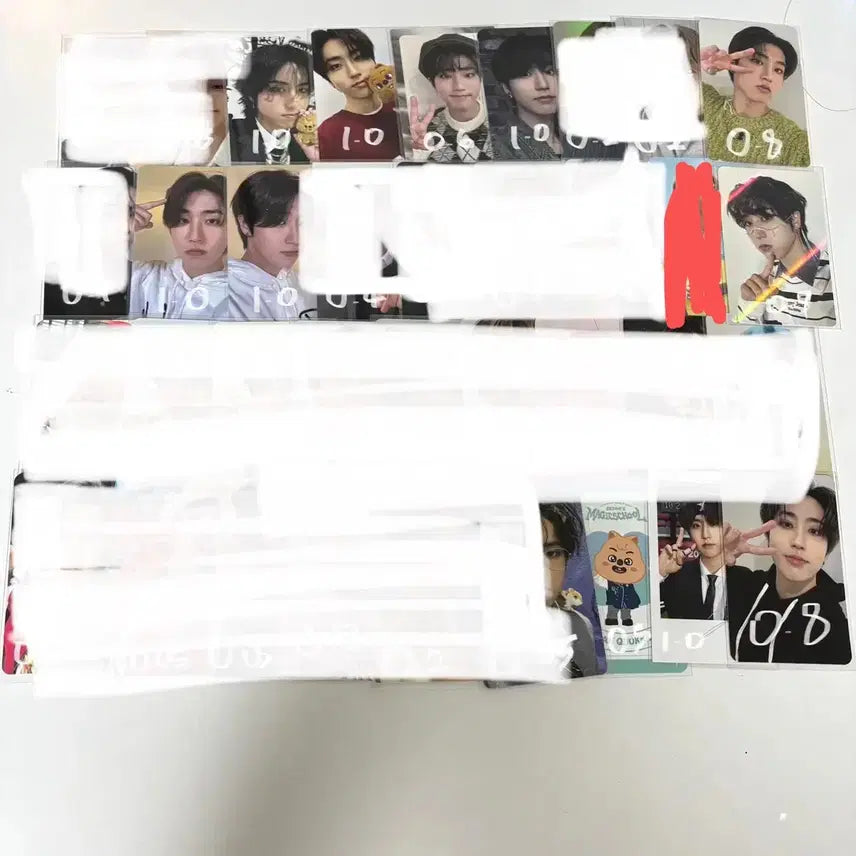 스트레이키즈 스키즈 스키주 일괄 대량 양도 처분 포카 미공포 럭드