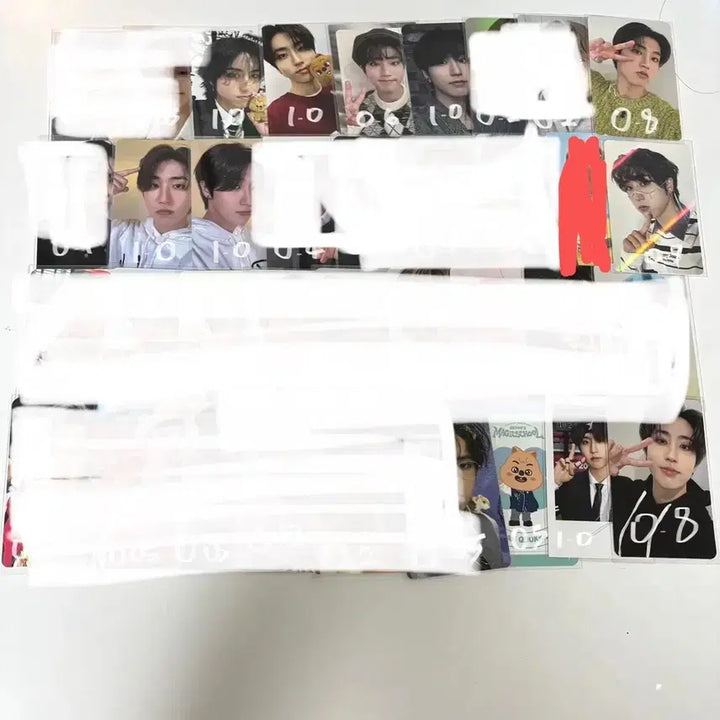 스트레이키즈 스키즈 스키주 일괄 대량 양도 처분 포카 미공포 럭드