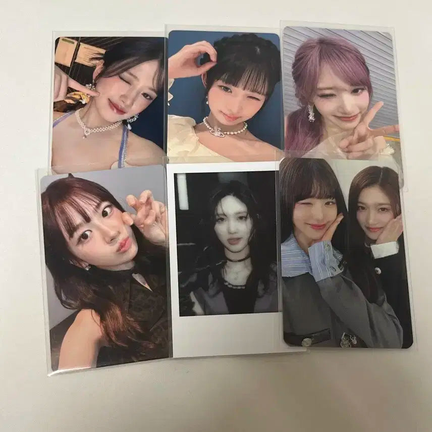 아이브장원영레이유진리즈이서가을포카럭드미공포시크릿분철포토카드일괄이즈위스위치