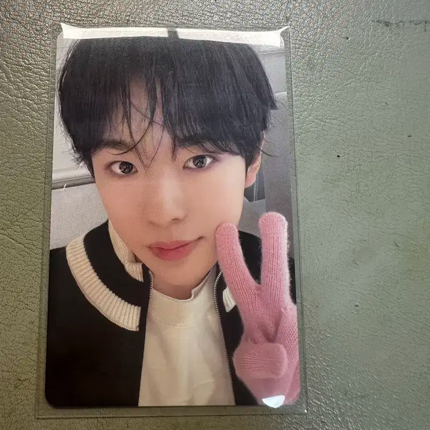 엔시티 위시 2025 핑크크리스마스 유우시 포토카드