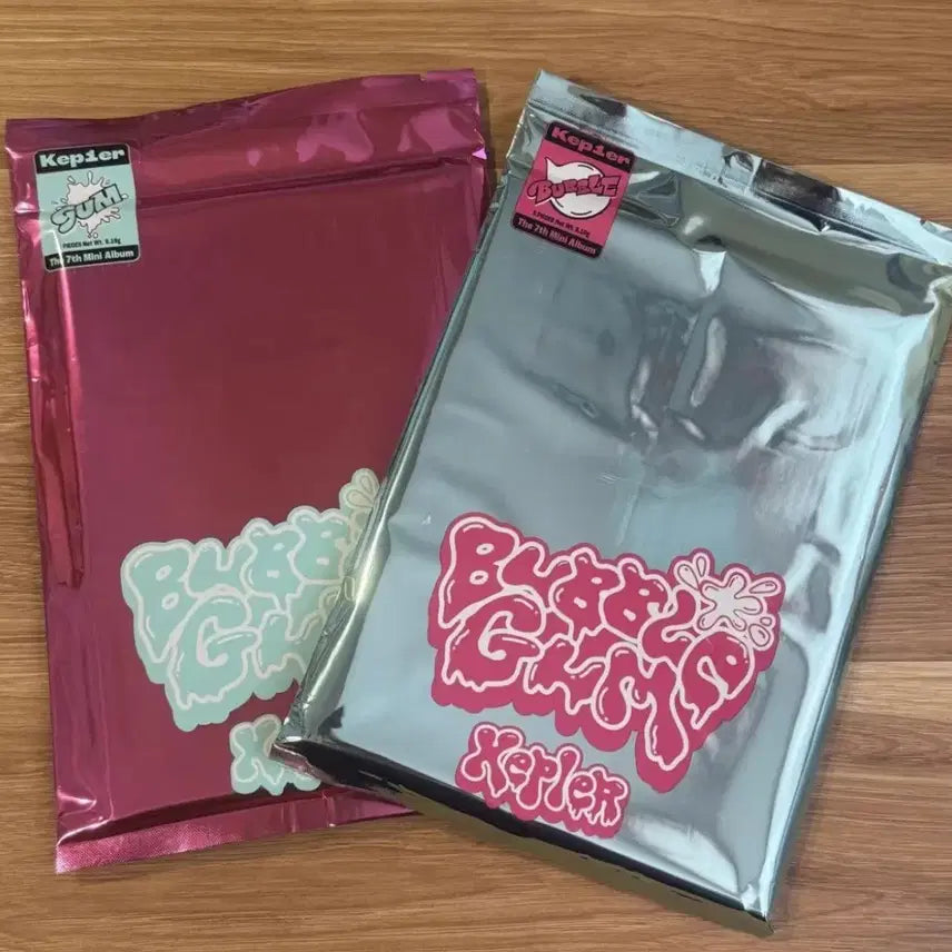케플러 bubble gum 미개봉 앨범 세트