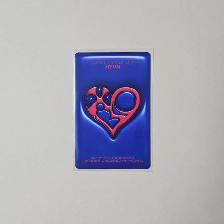 엑스러브(XLOV) - I'mma Be 앨범 현 포카