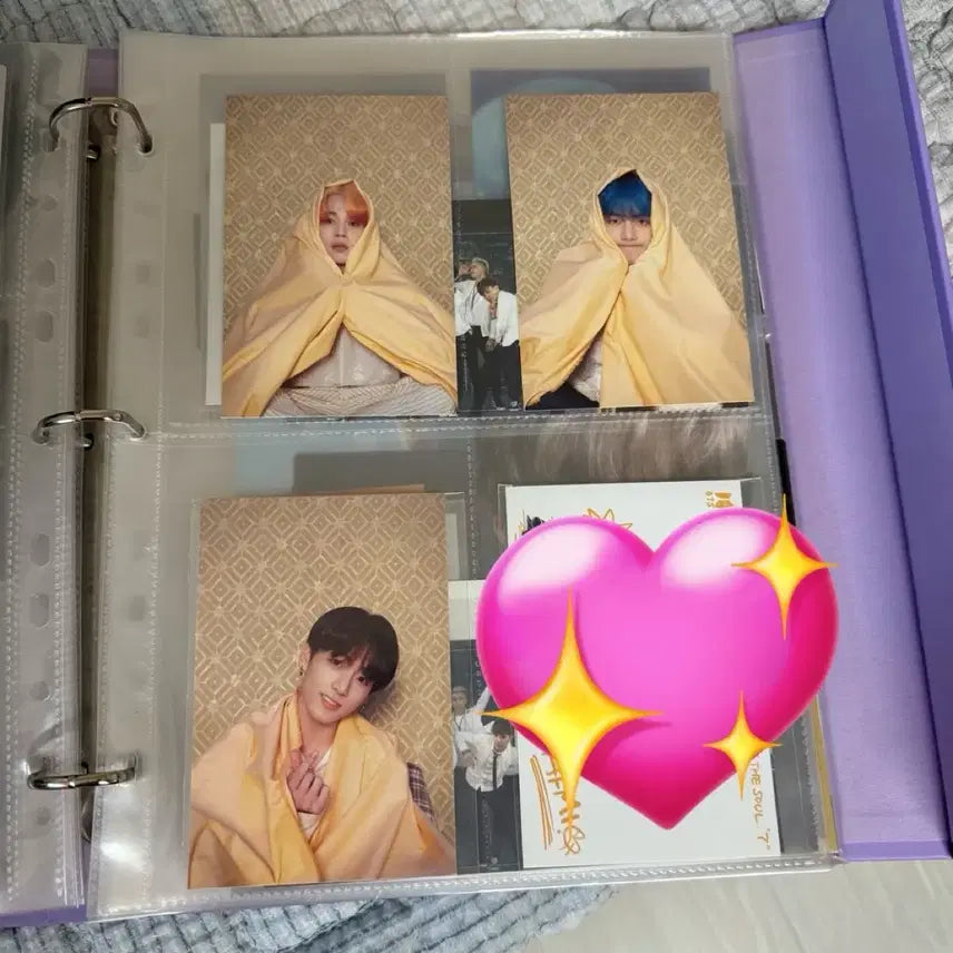 방탄소년단 페르소나 앨범 엽서 7개 드볼 일괄