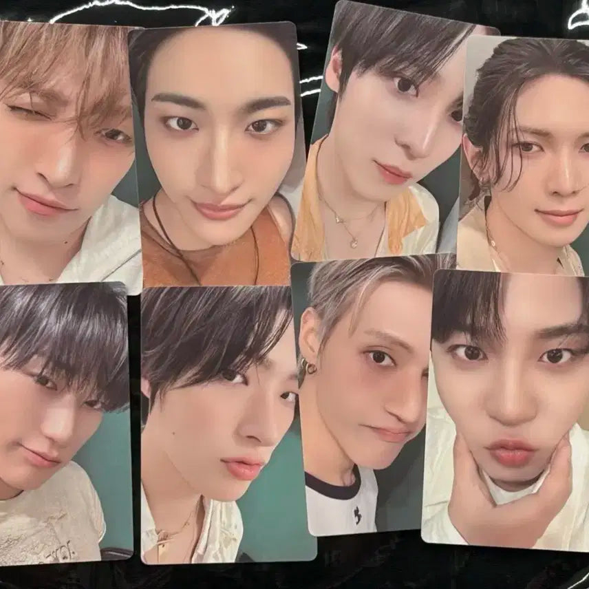 에이티즈 8room 미션 포토카드 8종 ateez mission pc
