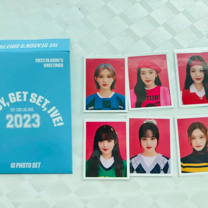 아이브 2023 시즌그리팅 증명사진 세트