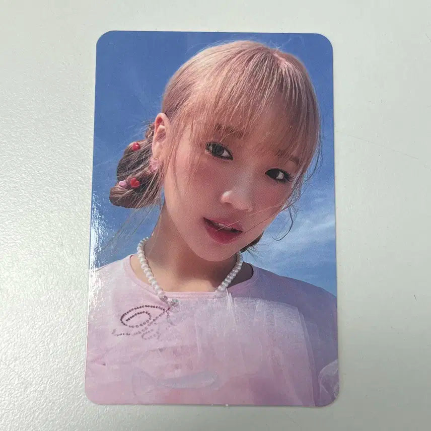 위키미키 최유정 sunflower 앨범 포카