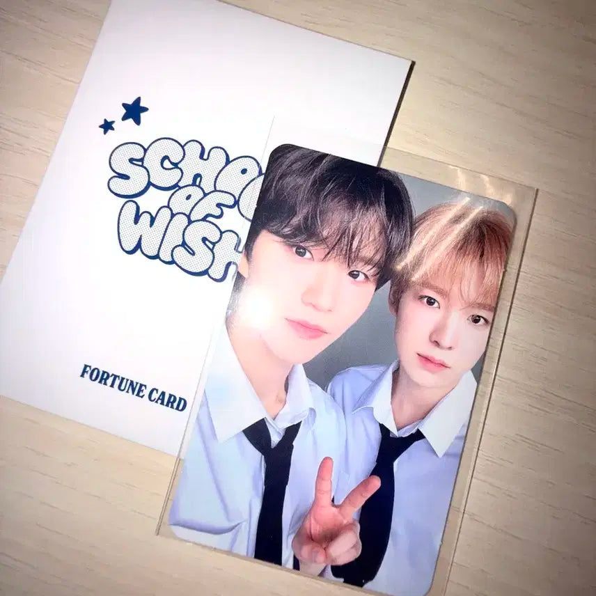 NCT WISH 스쿨오브위시 유우시 재희 유닛포카