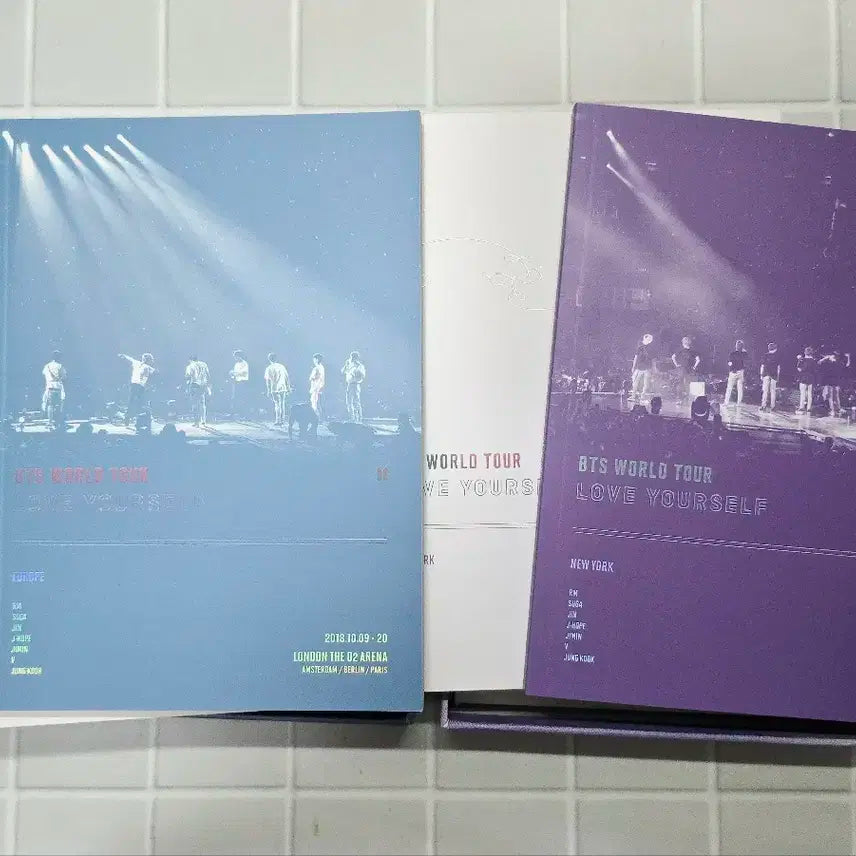 일괄) 방탄소년단 LYS 뉴욕 유럽 dvd 세트 방탄디비디