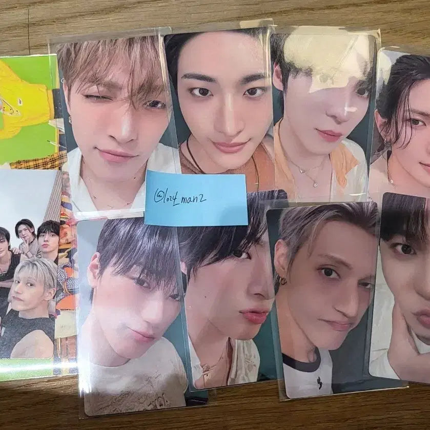 ATEEZ 8ROOM Stamp set 에이티즈 8룸 스탬프 포카 ot9