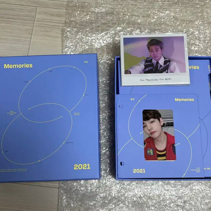 방탄소년단 BTS 2021 메모리즈 블루레이 + 포토카드 V 태형 뷔