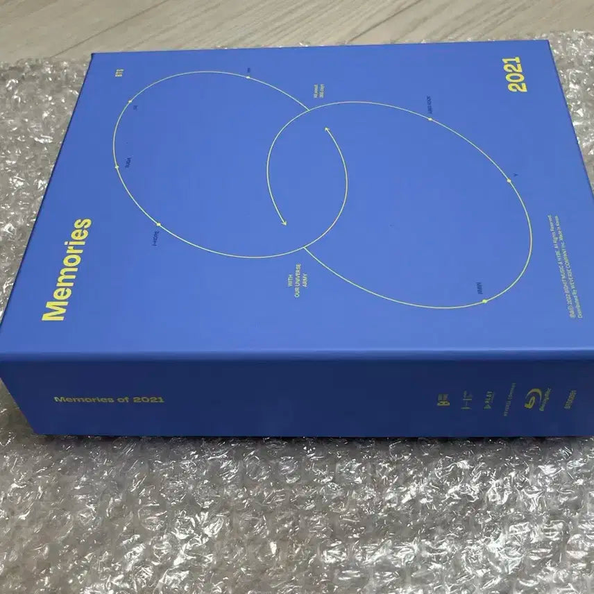 방탄소년단 BTS 2021 메모리즈 블루레이 + 포토카드 V 태형 뷔