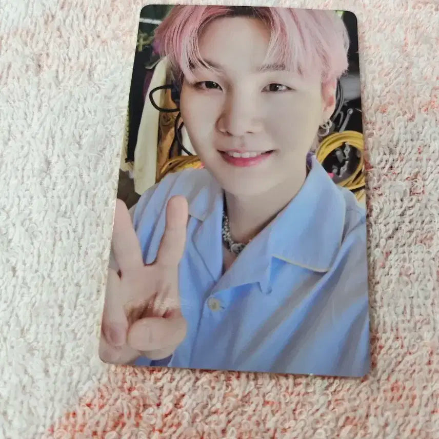 bts 방탄 윤기 슈가 2021 메모리즈 포카