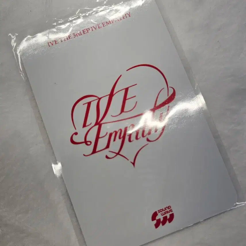 IVE아이브 EMPATHY엠파시 사웨 하트토퍼  레이