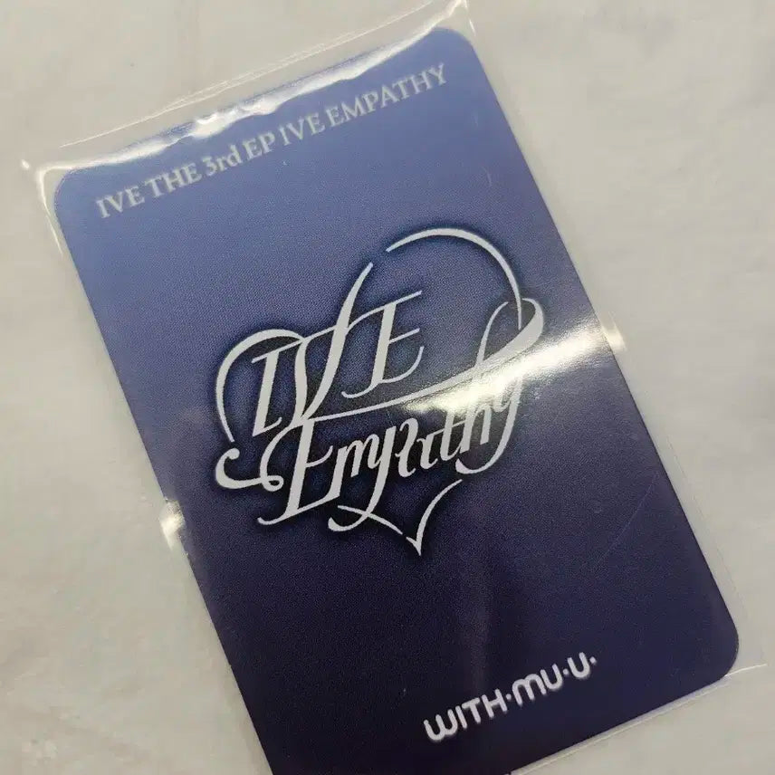 IVE아이브 EMPATHY 엠파시 위드뮤  레이