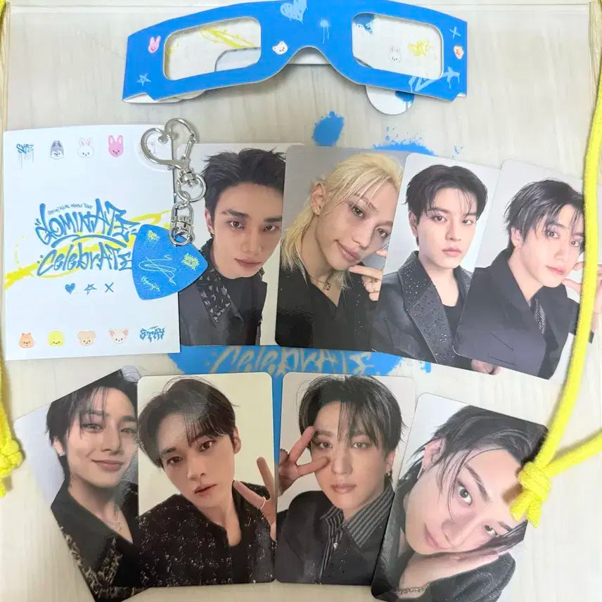 스트레이키즈 celebrATE 10/18 스테이존 풀세트(현진 키링