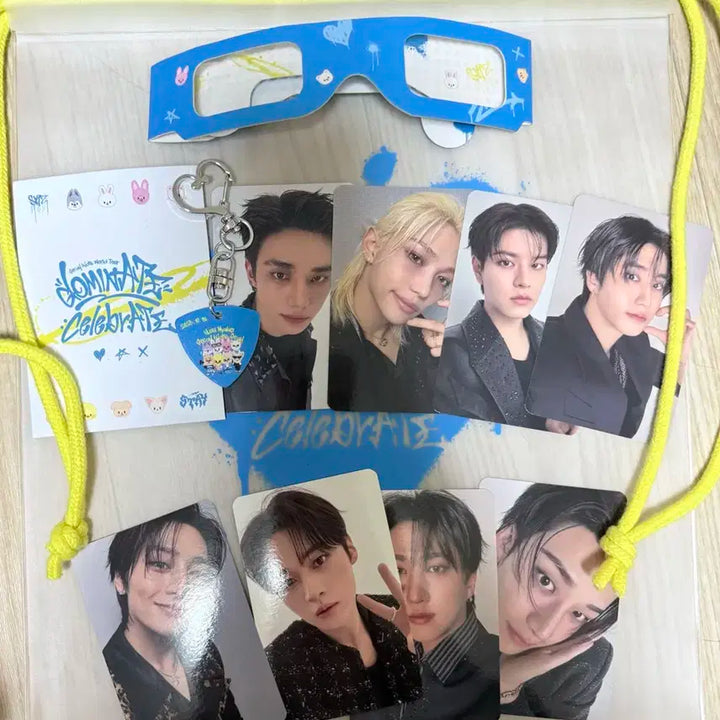 스트레이키즈 celebrATE 10/18 스테이존 풀세트(현진 키링