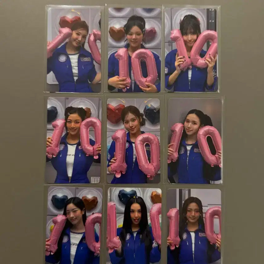 트와이스 10주년 팝업 특전 포카 세트