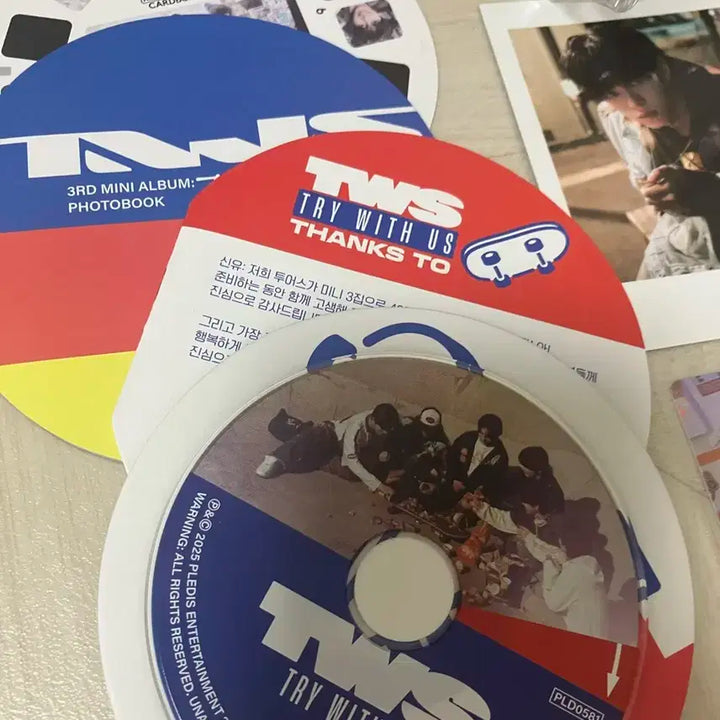 TWS 투어스 3rd Mini Album TRY WITH US 개봉앨범
