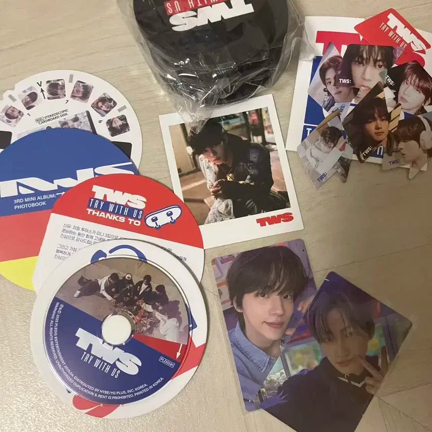 TWS 투어스 3rd Mini Album TRY WITH US 개봉앨범