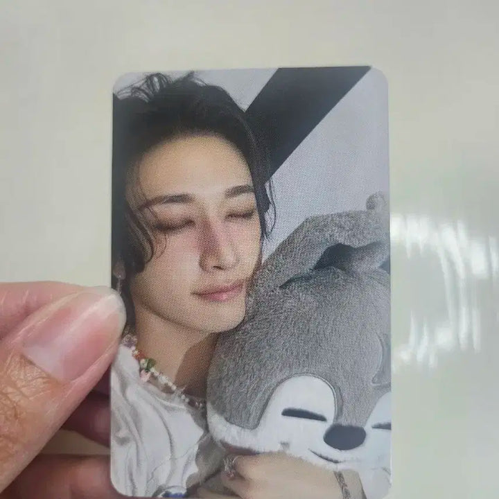 스트레이키즈 팝업 구매특전 포카 방찬 1 card