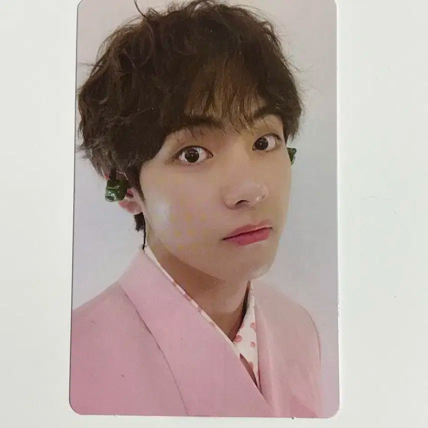 방탄소년단 메모리즈 블루레이 포카 2019 뷔 김태형