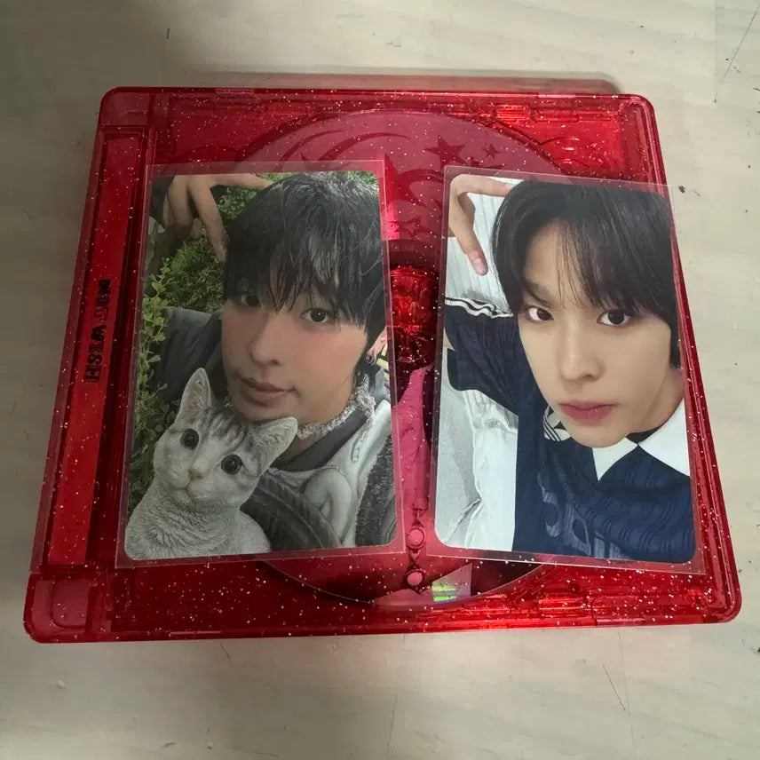 엔시티 위시 컬러 쥬얼 리쿠 풀셋 (메이크스타 미공포 포카 포함