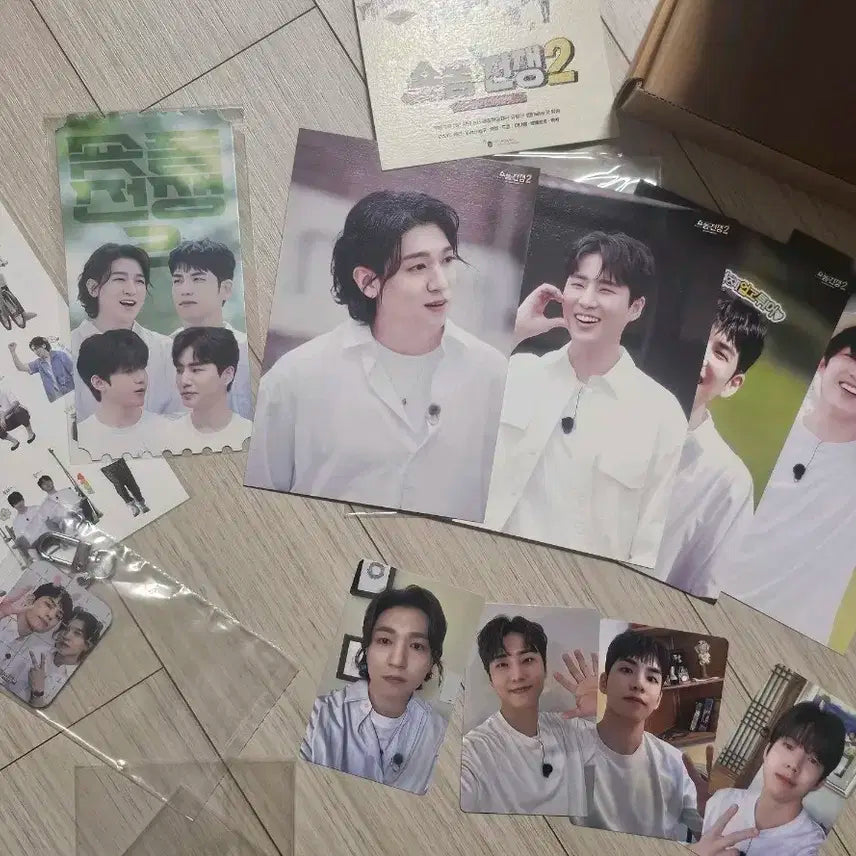 데이식스 숏폼전쟁 포토카드 엽서 키링 스티커 풀구성