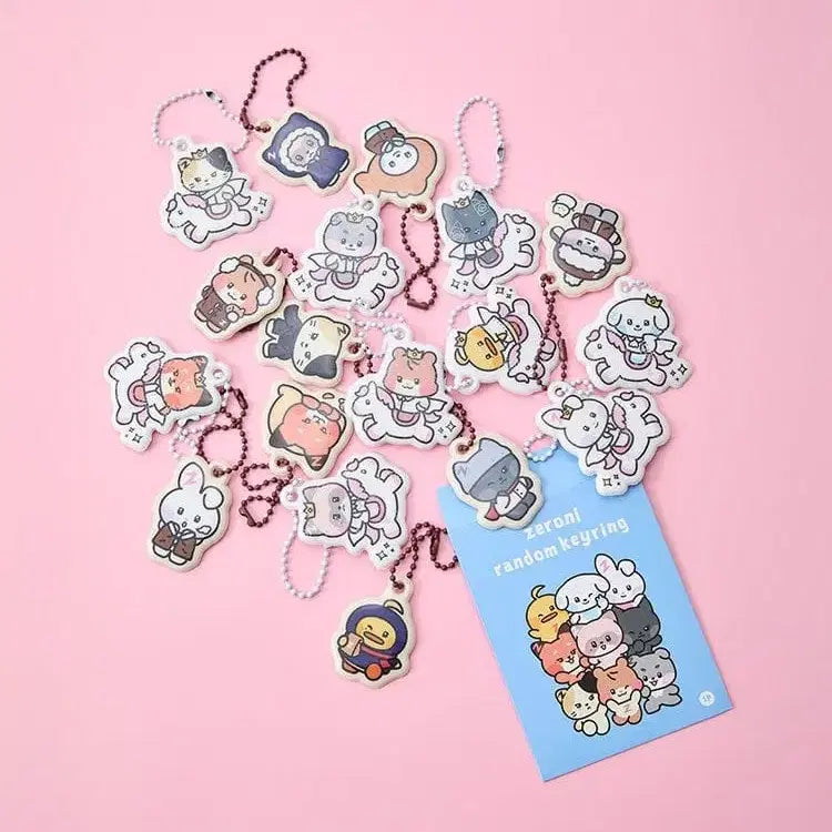 리니니 ZEROBASEONE 제로니 PVC 랜덤 키링