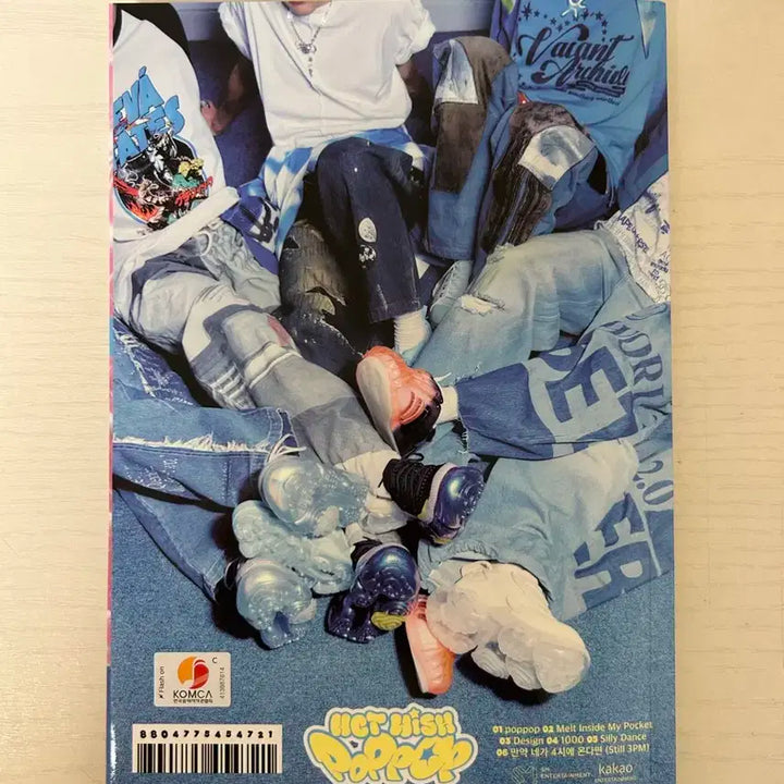 NCT WISH 팝팝 앨범