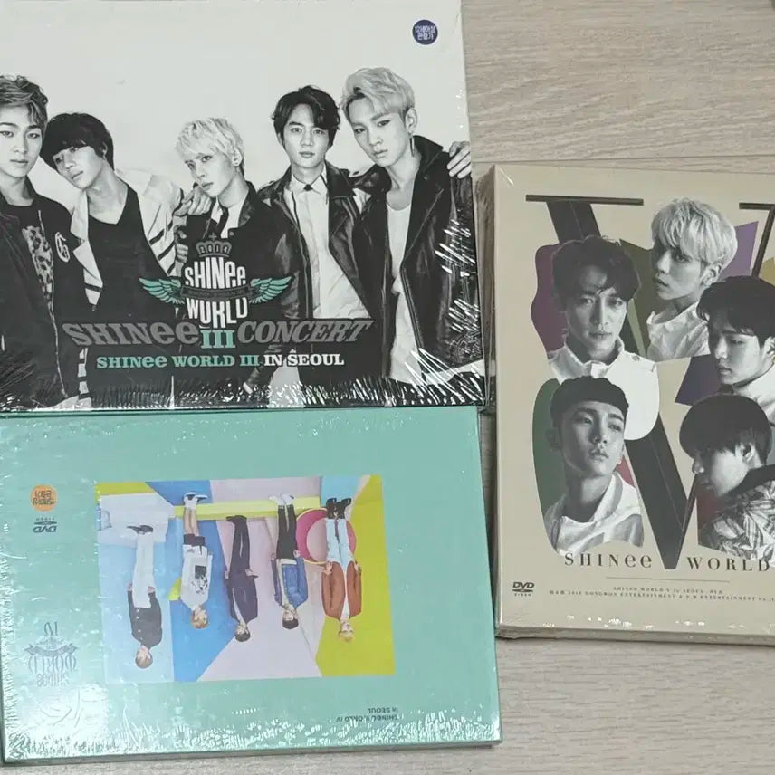샤이니 DVD / 블루레이 미개봉 6종 일괄