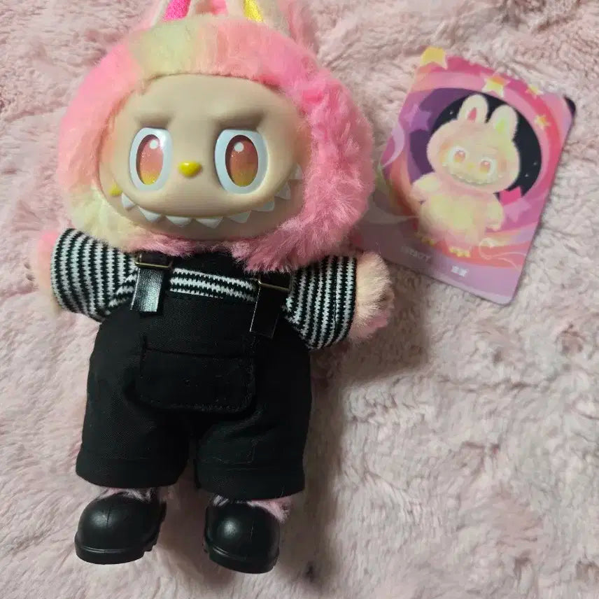 팝마트 라부부 옷입은 충성이 인형
