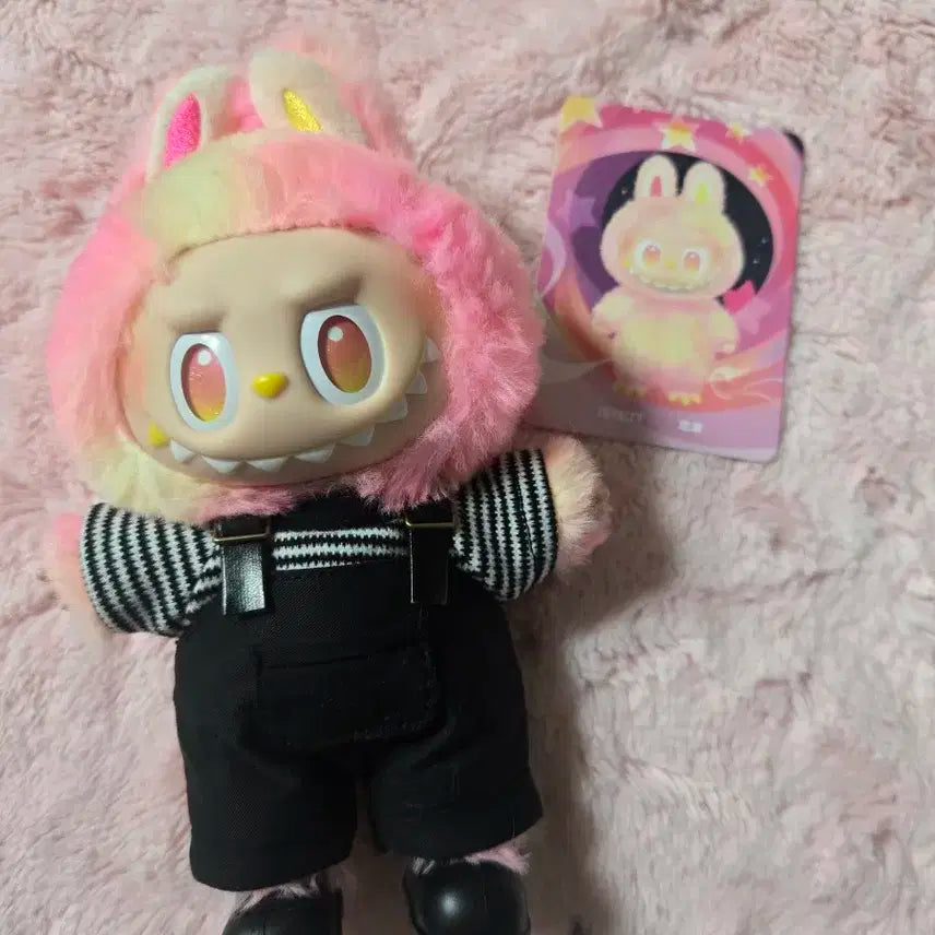팝마트 라부부 옷입은 충성이 인형
