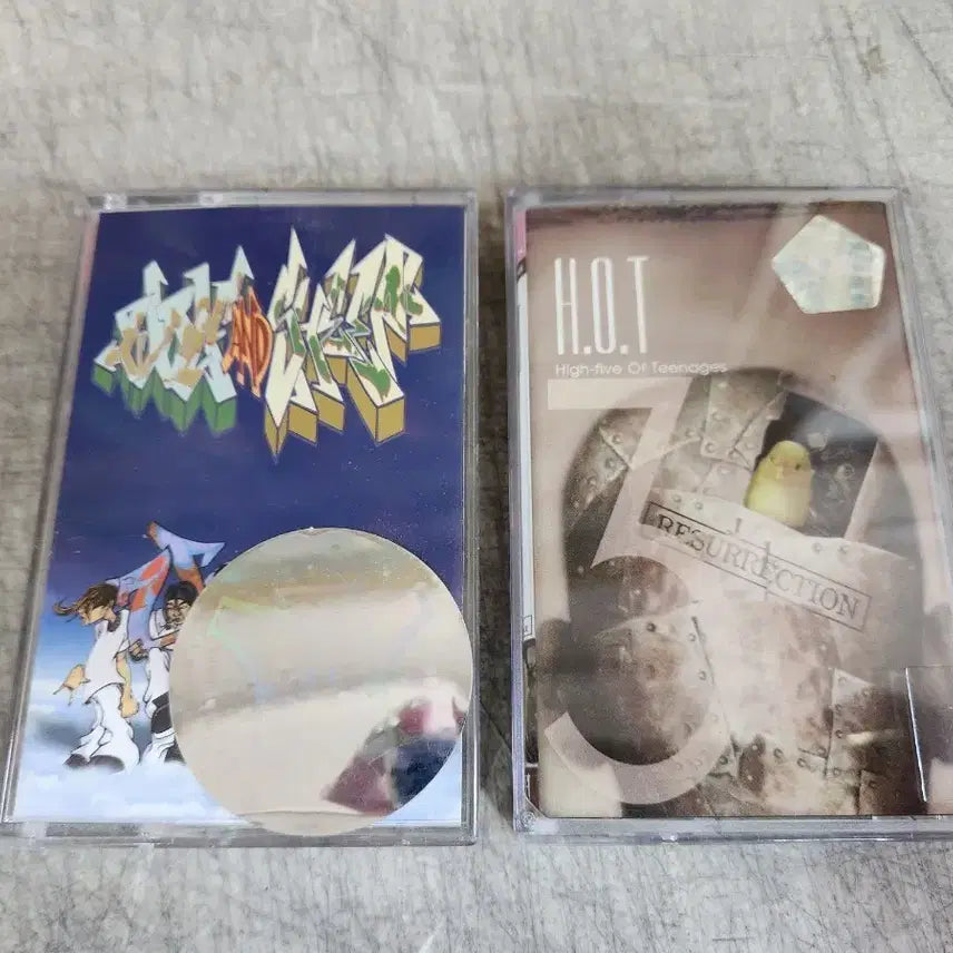 H.O.T. 1집/2집 카세트테이프 세트