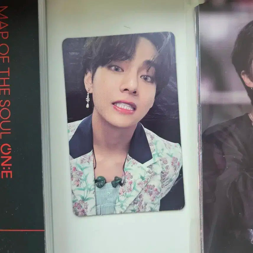방탄소년단 MAP OF THE SOUL ON:E DVD  + 태형 토카드