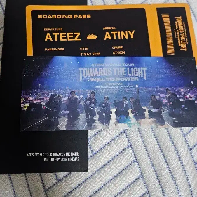 에이티즈 cgv Towards The Light 영화 특전