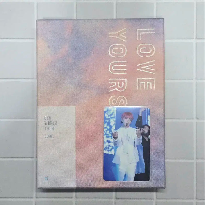 방탄소년단 럽유셀 서울 DVD 풀셋 정국 포카 뷔 포스터 BTS DVD