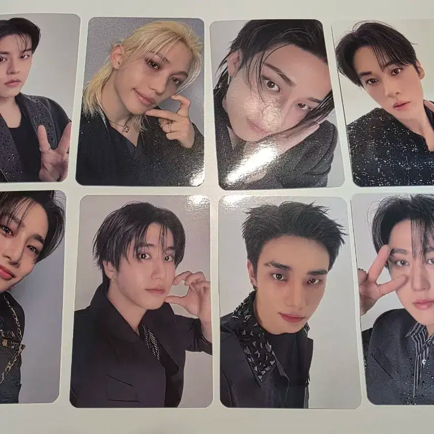 스키즈 첫콘 8명 포카 일괄