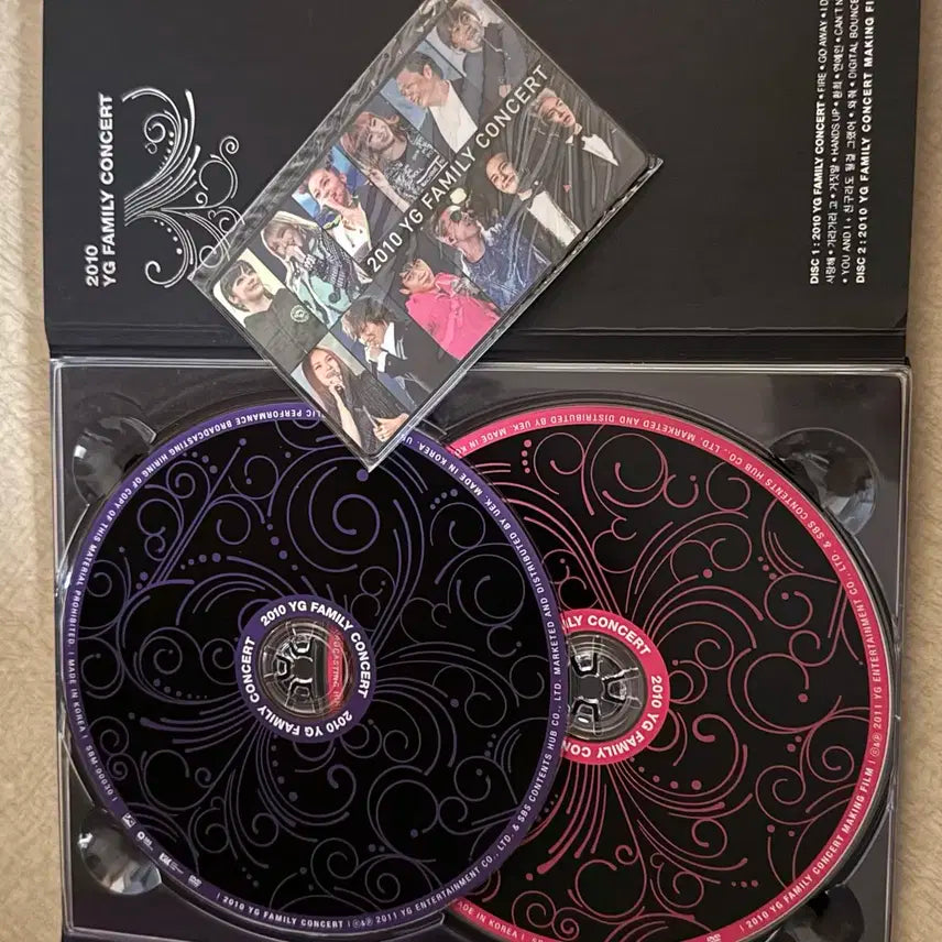 2010 YG FAMILY CONCERT DVD 와이지패밀리 yg콘서트