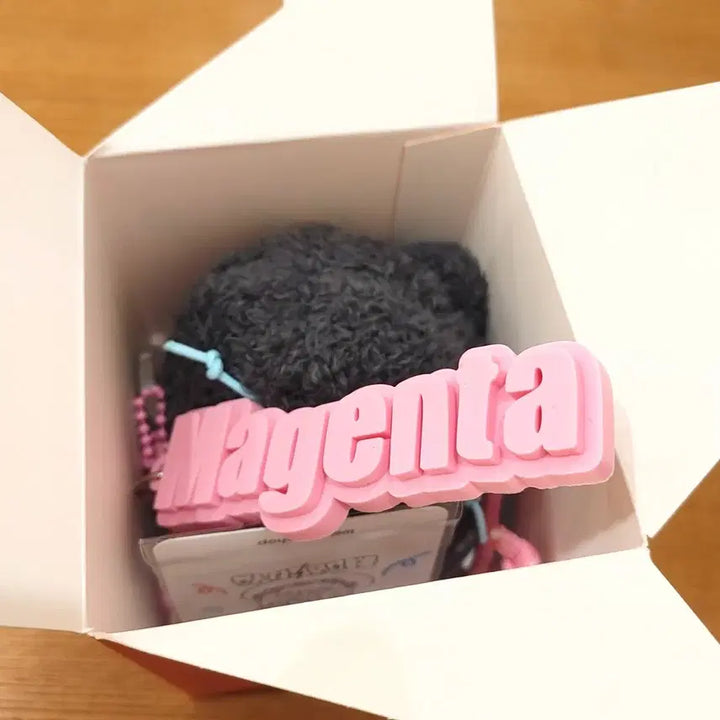 QWER 락보이스 키링 (히나+마젠타) 확정 세트