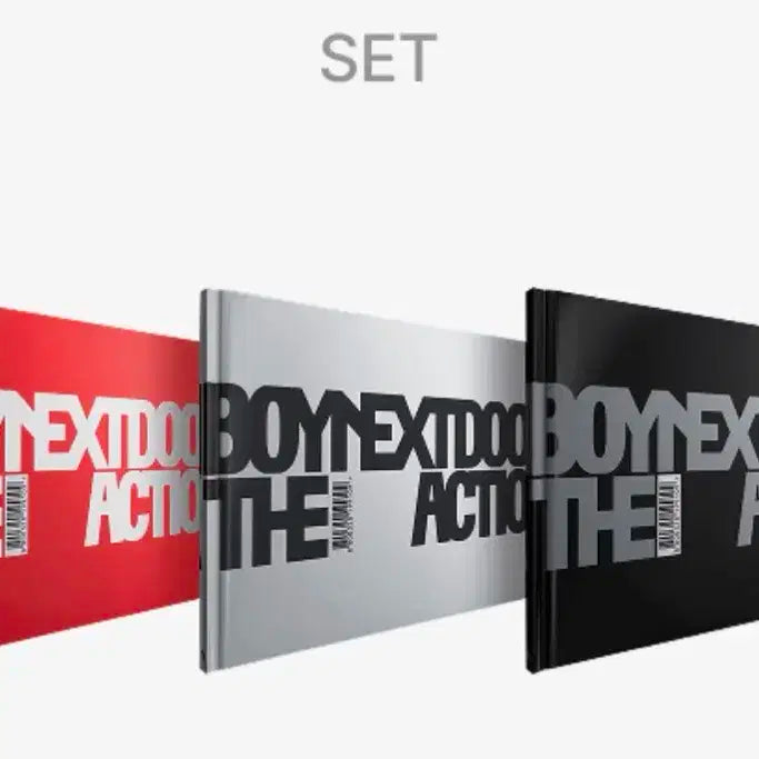 미개봉)보넥도 보이넥스트도어 The Action set 디액션 앨범