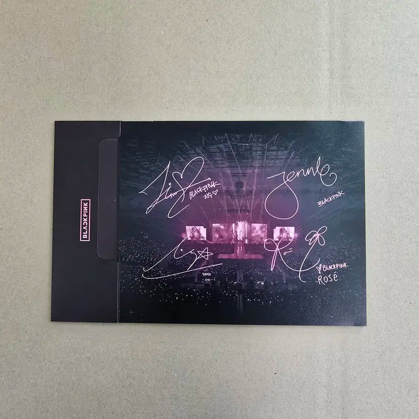 [블랙핑크] 팝업 카드 타입 2+ 포토 스탠드 / 공식 굿즈